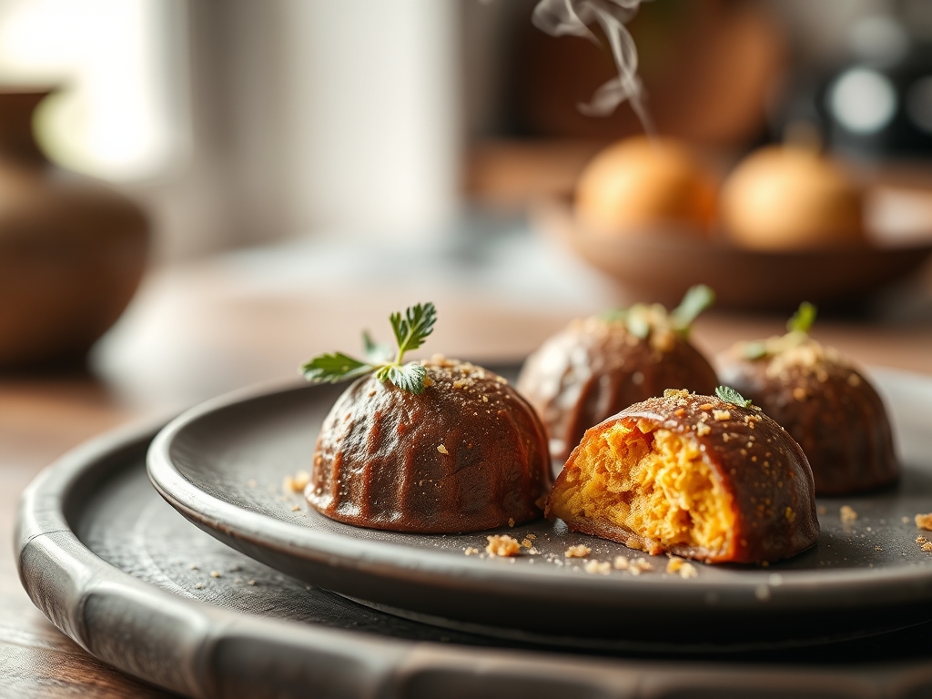 Brigadeiro de batata doce