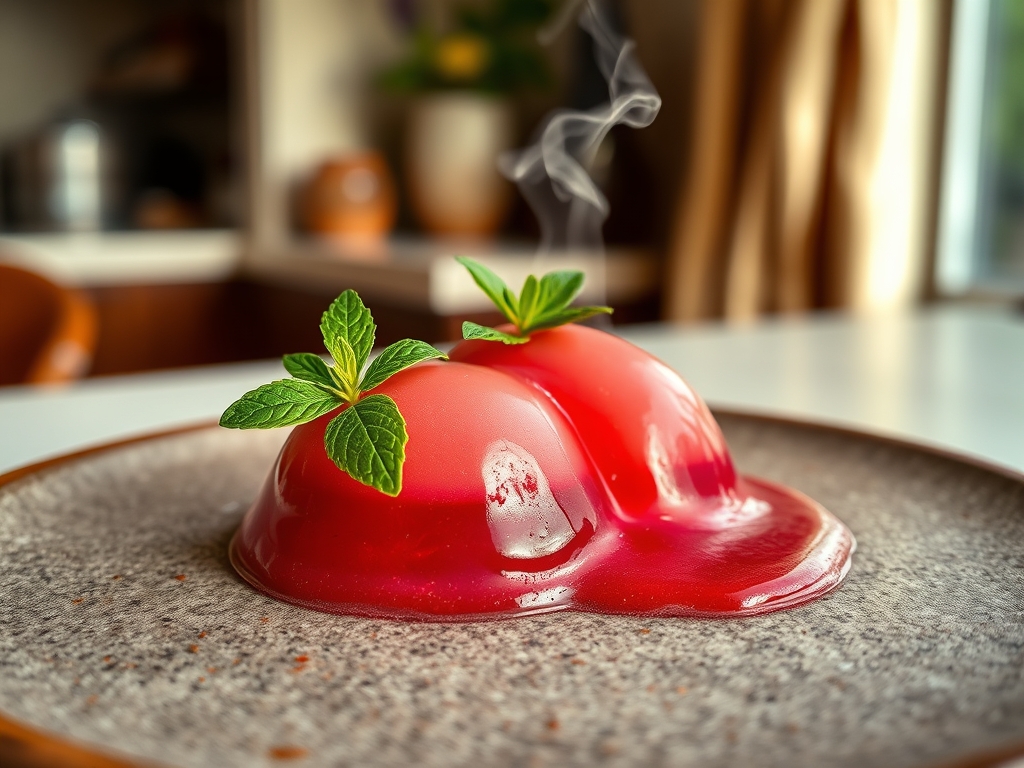 Chá gelado de hibisco