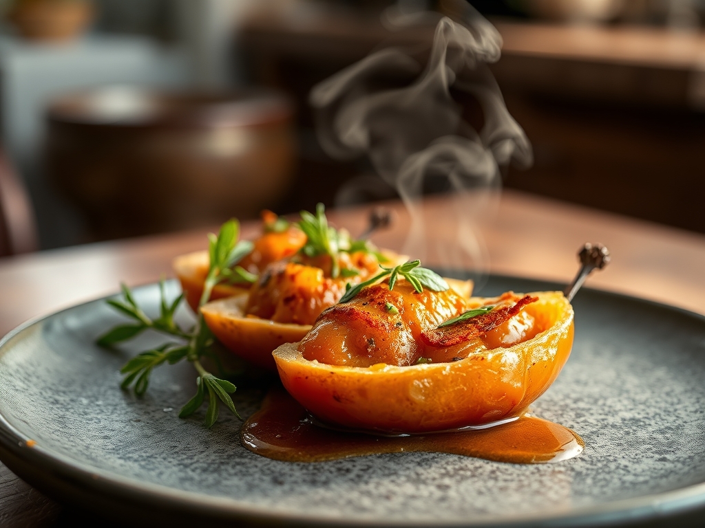 Espetinho de tomate e mussarela