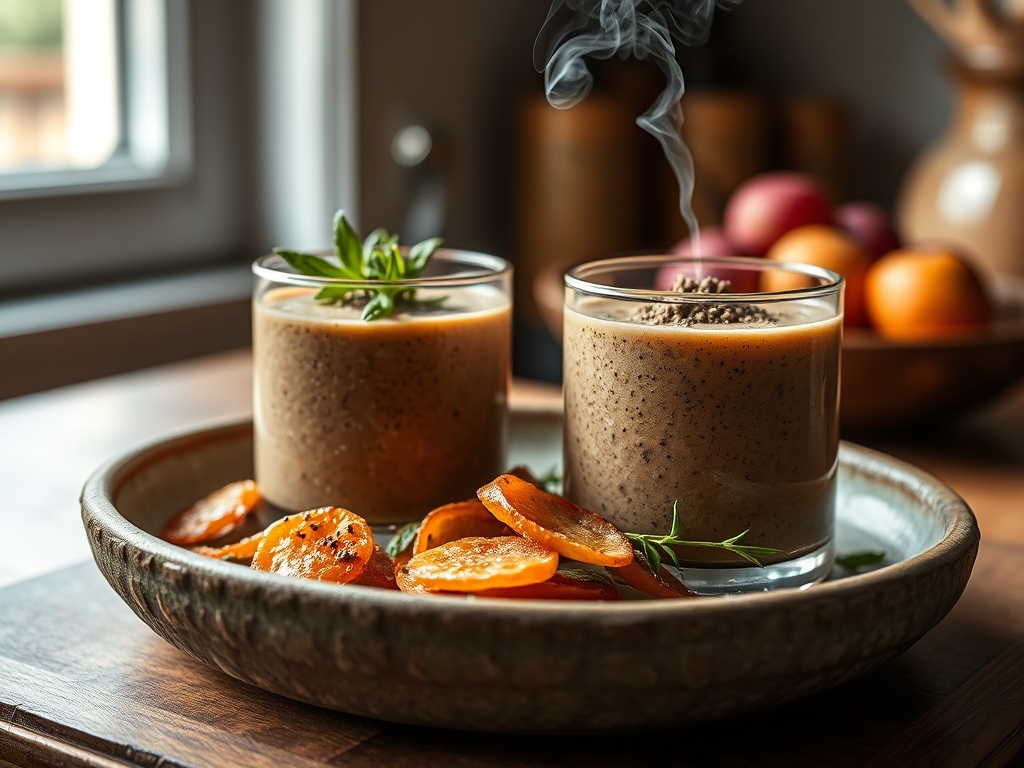 Smoothie de manga e chia