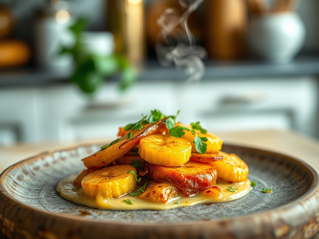Vitamina de banana e aveia